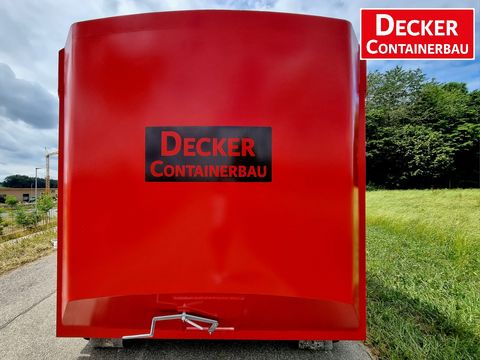 Decker Abrollcontainer, 30m³, Hydr.Volumenklappe,