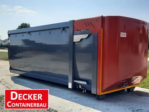 Decker Abrollcontainer, Silagecontainer, hydr. Heck