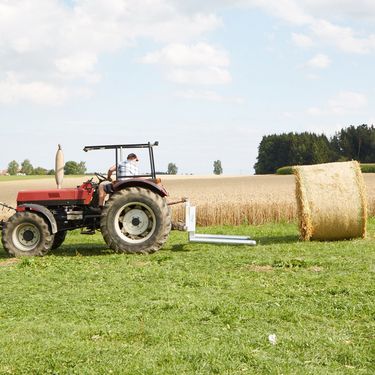 Fliegl Ballengabel, Ballentransportgerät