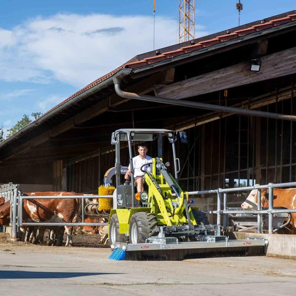 Fliegl Kehrtechnik, Kehrmaschine, Wischmaschine, Kehrbe 2