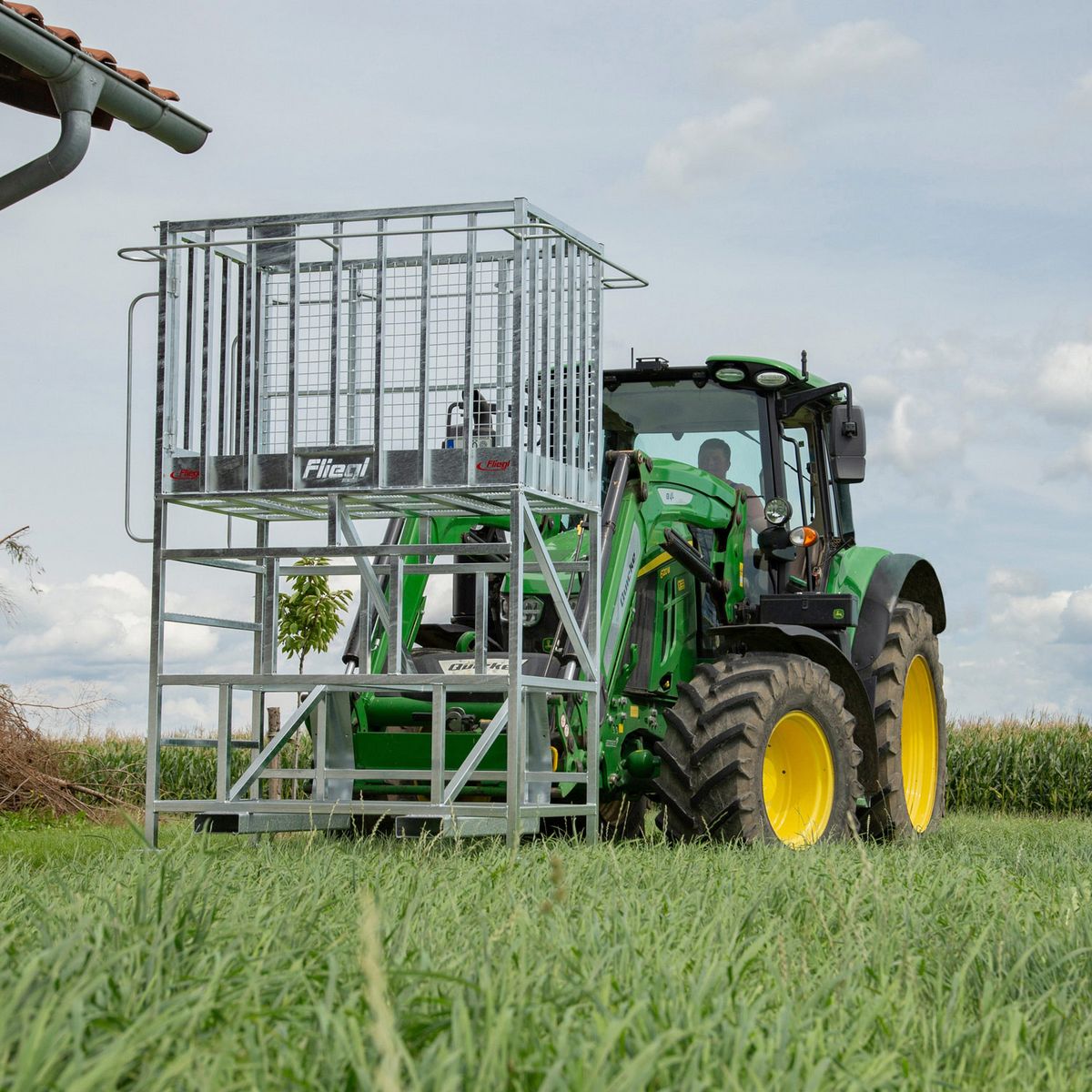 Fliegl Arbeitsbühne, Arbeitsplattform, Arbeitskorb 2