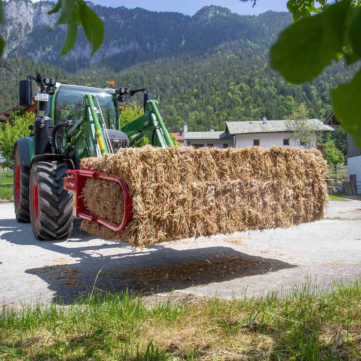 Fliegl Ballenzange, Ballengreifer, Folienzange, Quaderb 3