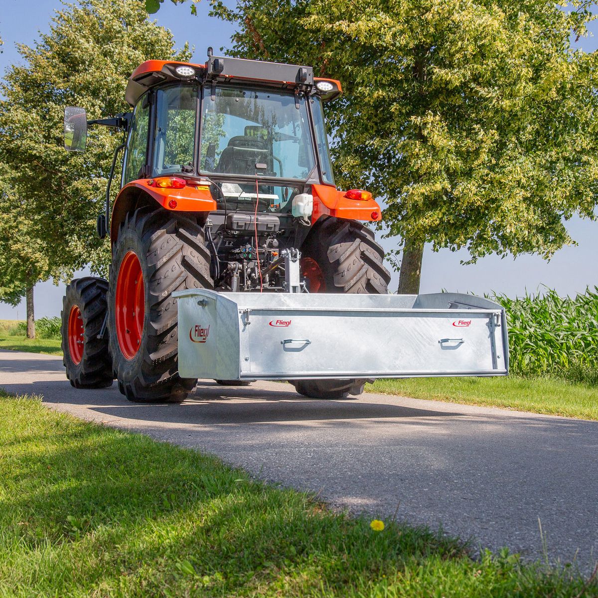Fliegl Heckschaufel, Heckkiste Fliegl Gigant 1