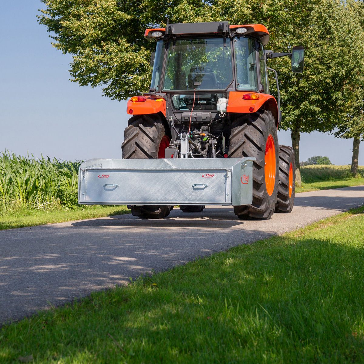 Fliegl Heckschaufel, Heckkiste Fliegl Gigant 2