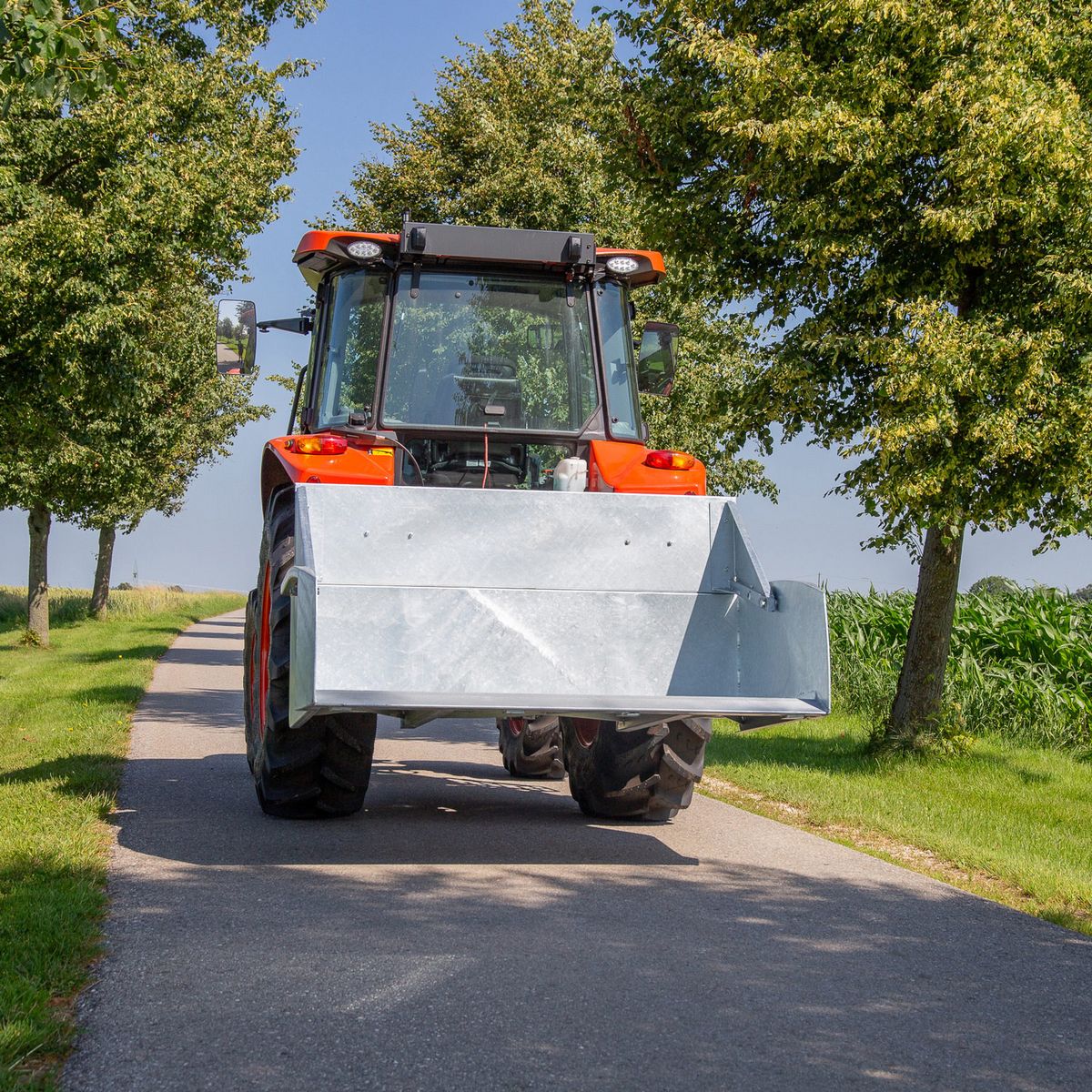 Fliegl Heckschaufel, Heckkiste Fliegl Gigant 3