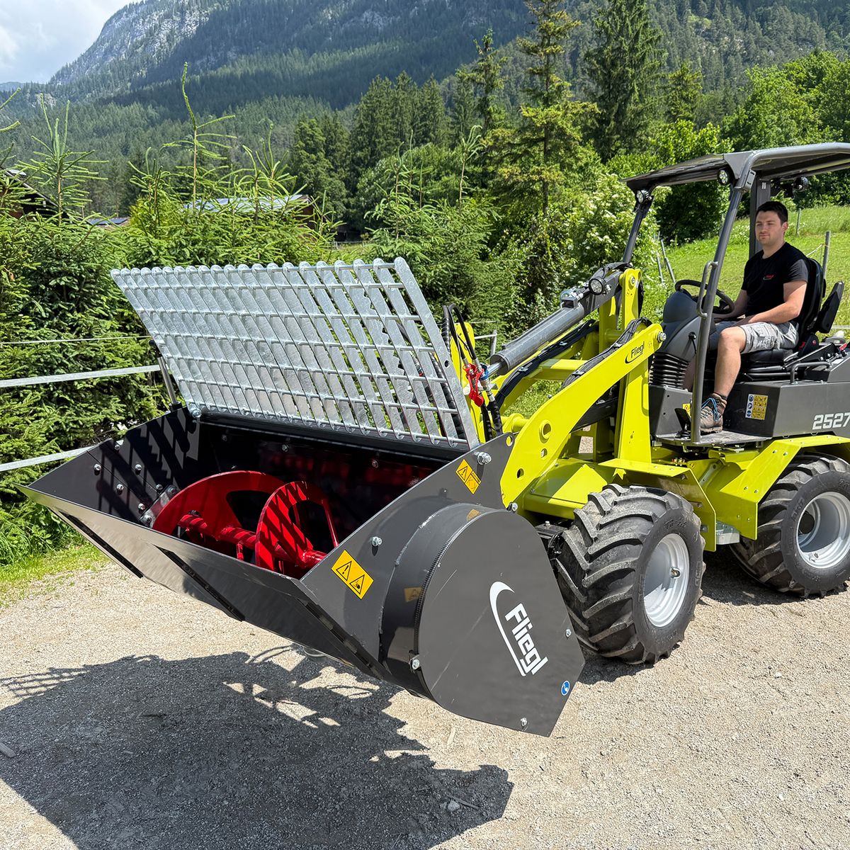 Fliegl Betonmischschaufel, Mischmeister Fliegl 350 Lite 2