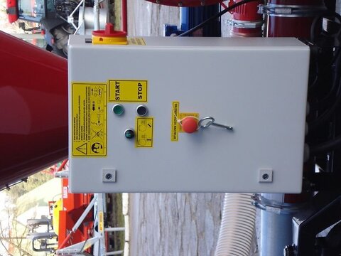 MD Landmaschinen PO Druckgebläse mit 3-stufigen Ventilator T 449