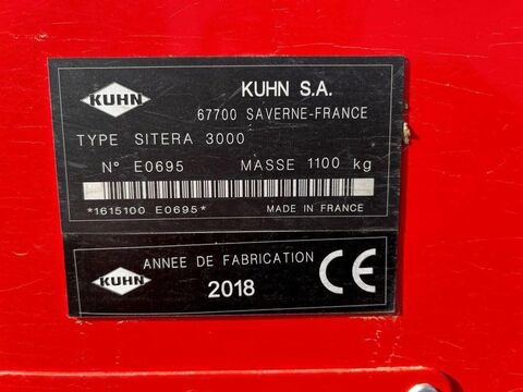 Kuhn Sitera 3000-24DS mit HR304D - alle Sähschare neu
