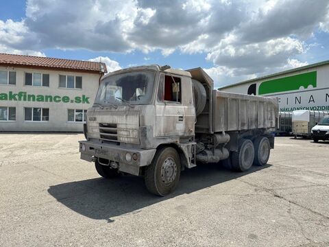 Tatra T815 jednostranný vyklápac 6x6 manuál VIN 156