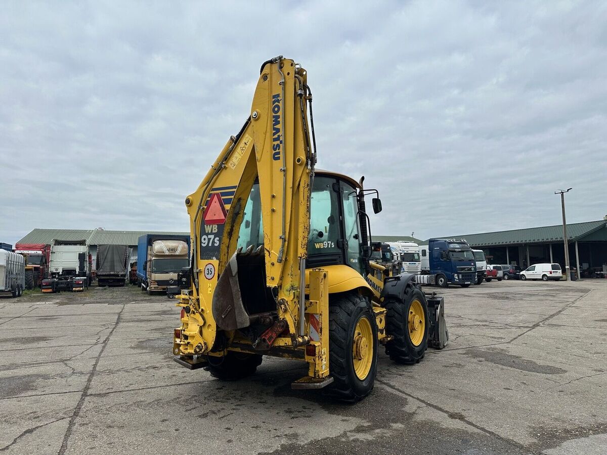 Komatsu WB97S VIN 361 3