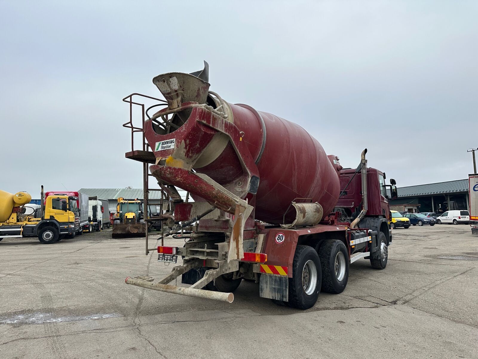 R 380 CB domiešavač 6x6 7m3 VIN 386 3