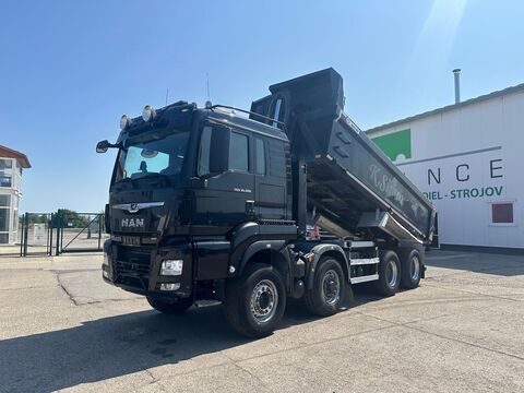 MAN TGS 35.500 8x6 jednostranný vyklápač 13m3 VIN 51