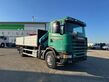 Scania 124 R 400 threesided kipper 11m3 CRANE, vin 943 