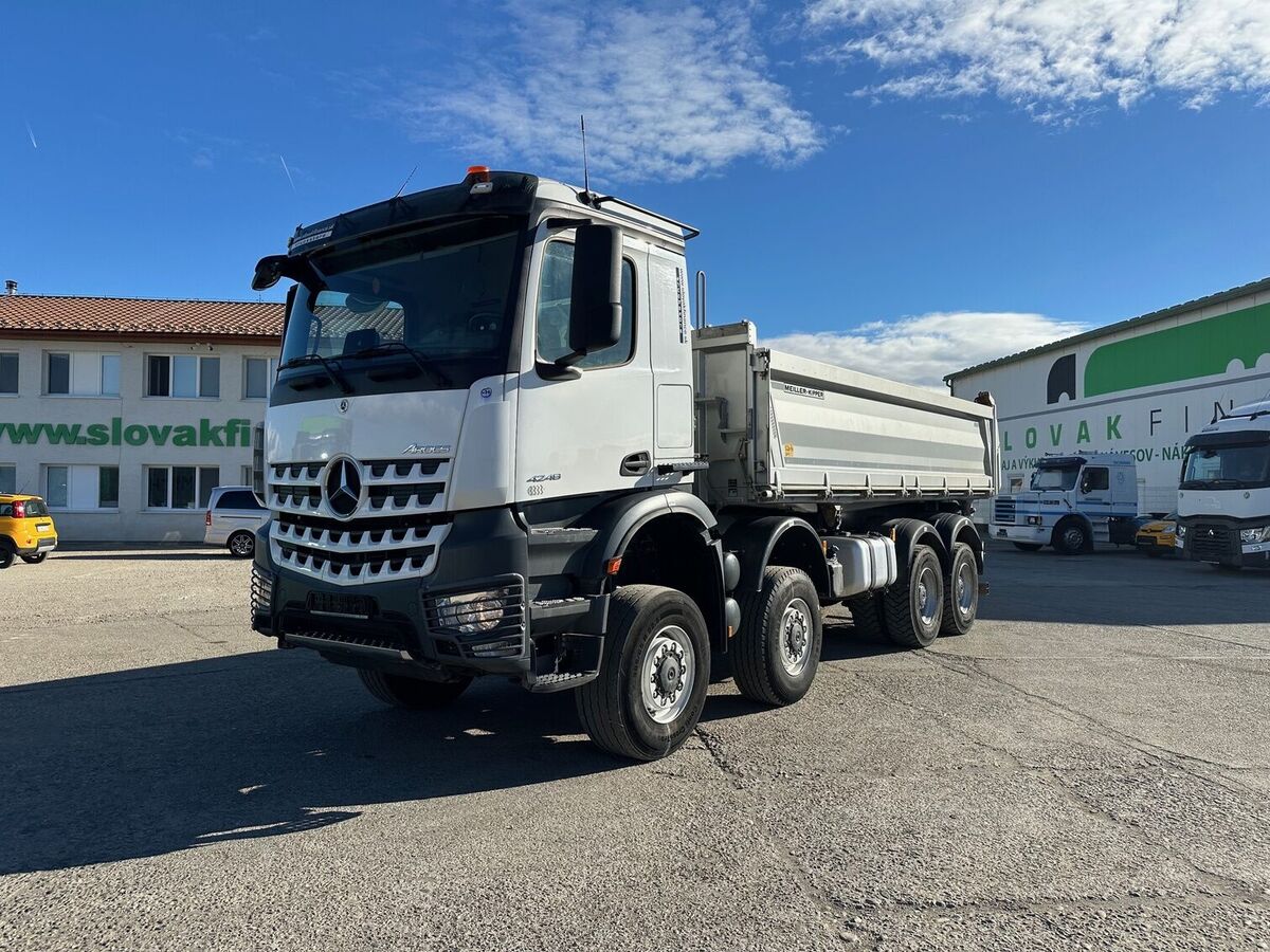 Mercedes AROCS 4248 threesided kipper 8x8,14m3,E6 vin 311 2