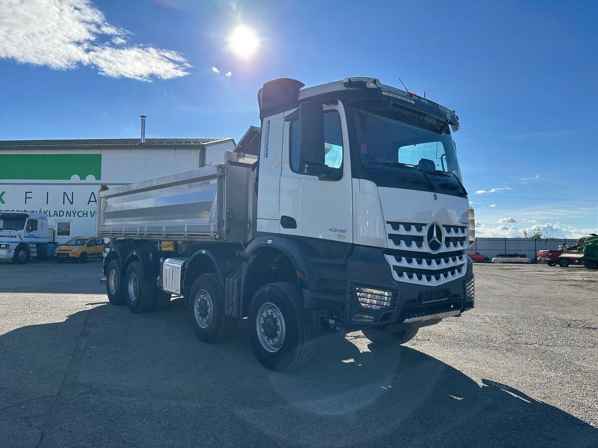 Mercedes AROCS 4248 threesided kipper 8x8,14m3,E6 vin 311 3