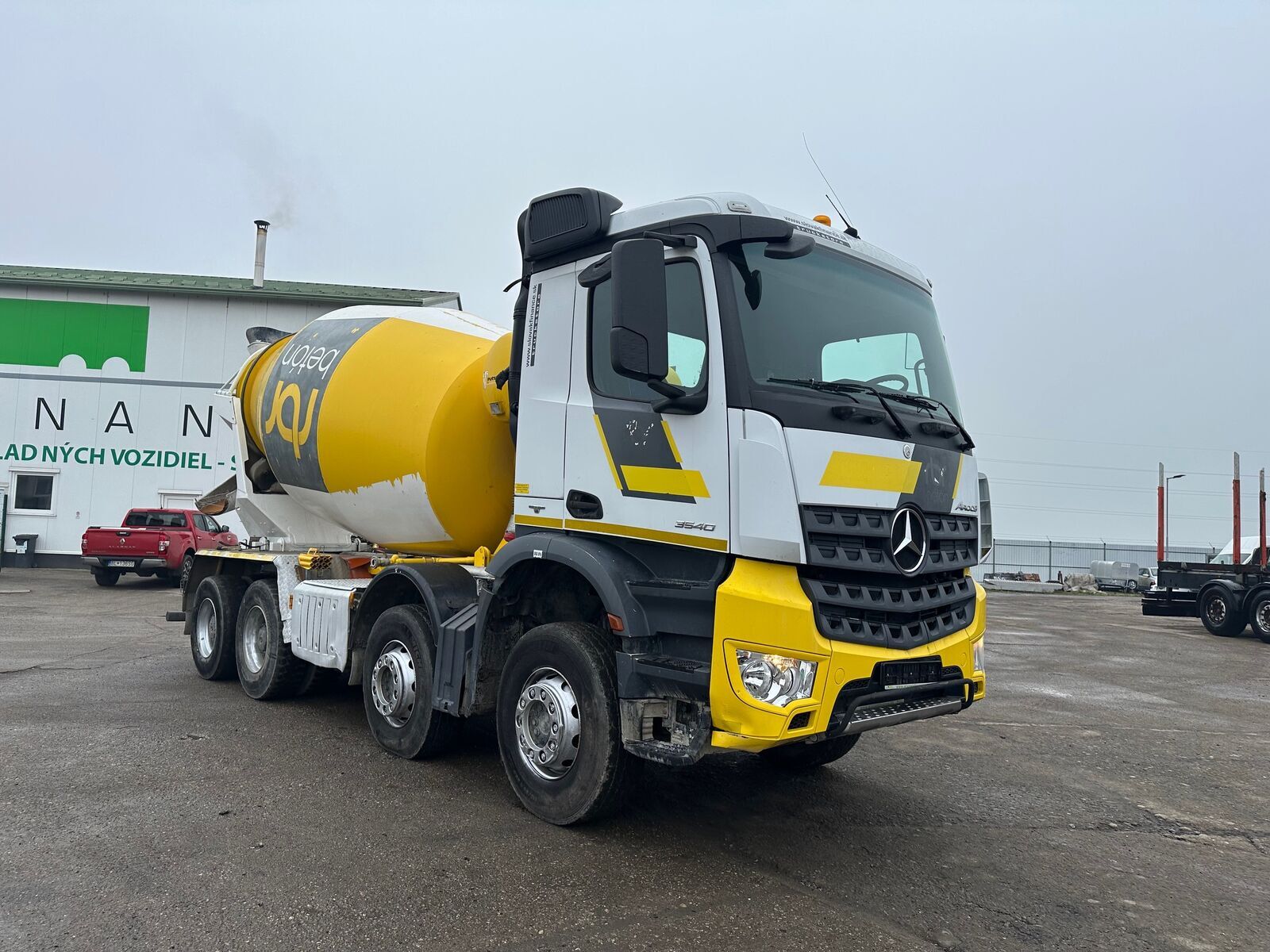 AROCS 3540 betonmixer 9m3 automatic E6 vin 200 2