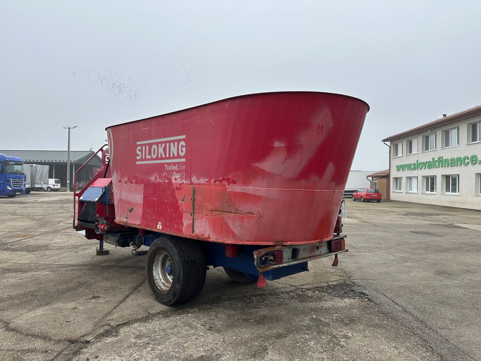 TRAILEDLINE DUO13 Ťahaný kŕmny vozík VIN 939 3