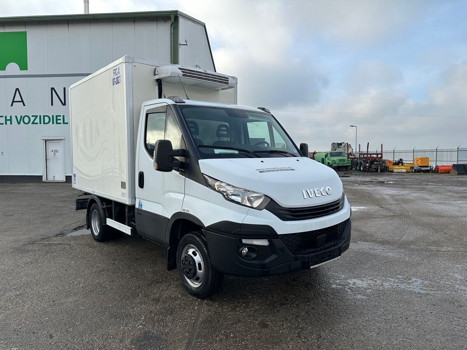 Iveco 50C150 skriňová mraziarenská dodávka VIN 881 2