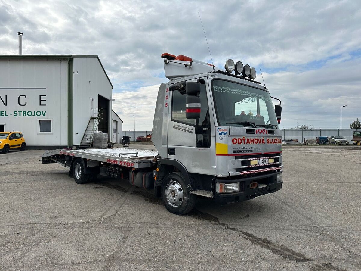 Iveco EUROCARGO ML75E15 car transport, E3 vin 709 2