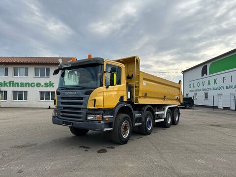 Scania P380CB 8X4 jednostranný vyklápač 18m3, EURO 4, m