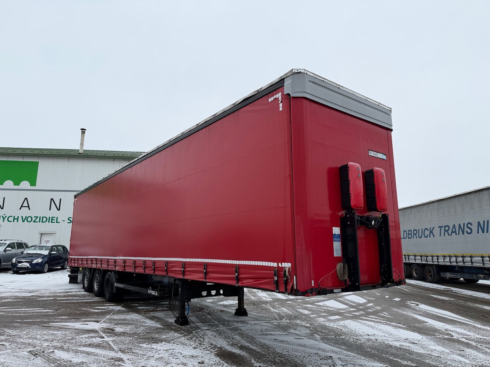 Kögel threesided strickling VIN 134 2