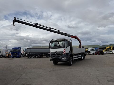 Mercedes Arocs 2645 6x4 with crane automat VIN 923