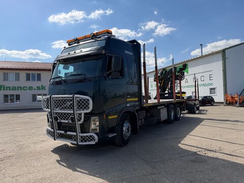 Volvo FH12 lesovoz s klanicami 6x2 + HR manual VIN 68