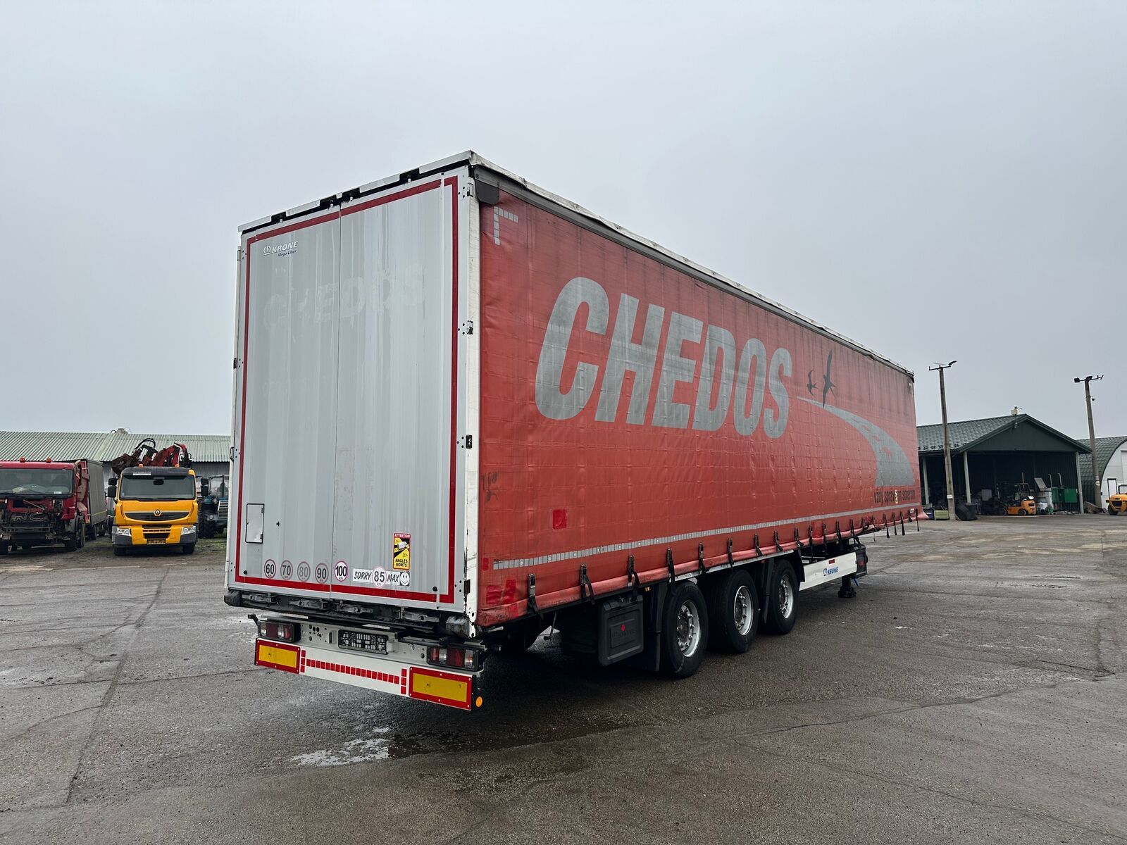 Krone SD trojstranka LOWDECK VIN 795 3