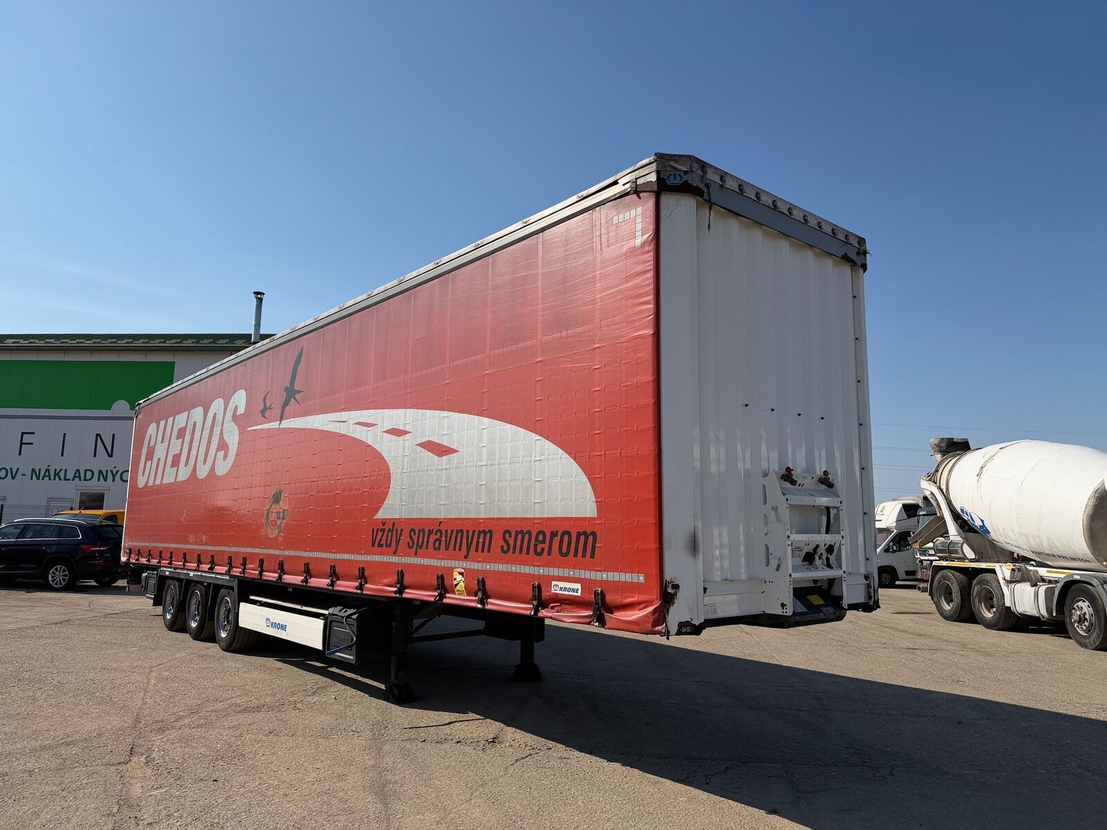 Krone SD LOWDECK trojstrannka VIN 796 3