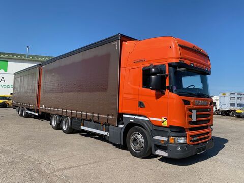 Scania R410 LOWDECK 6x2 120 m3 + VANHOOL vin 341+651