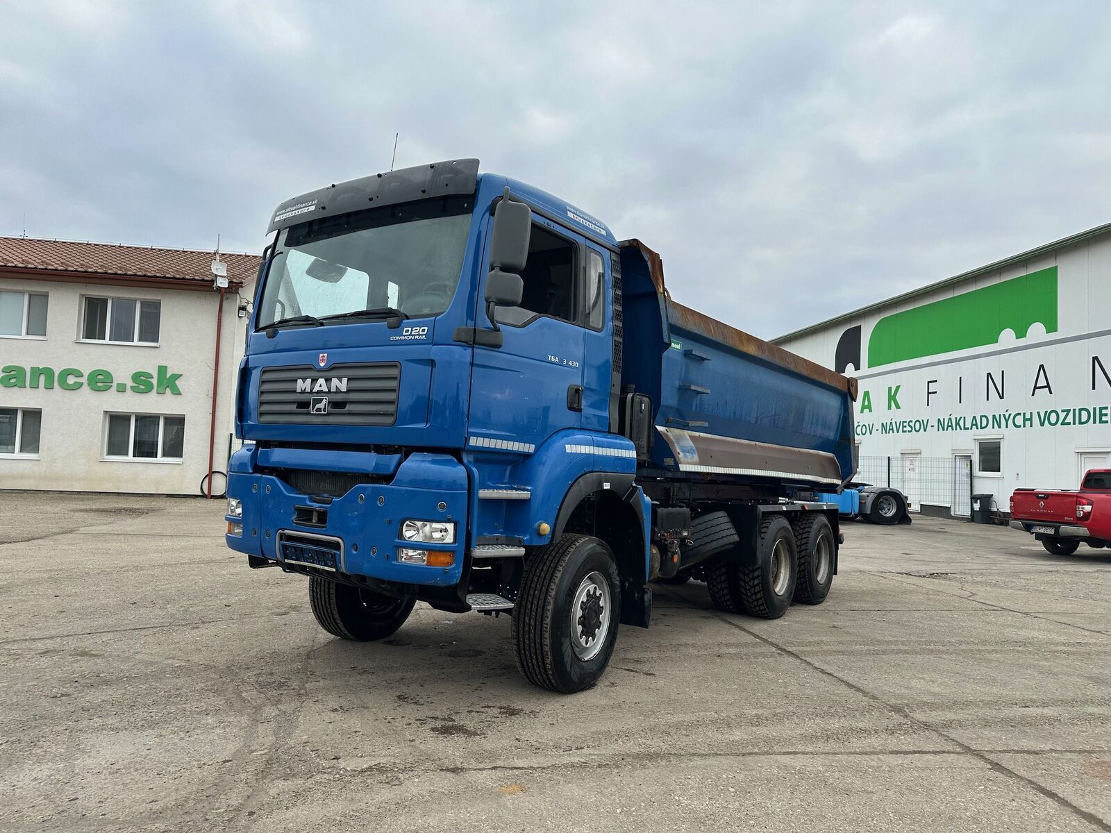 MAN TGA 33.430 6x6 16m3 jednostranný vyklápač VIN 26 1