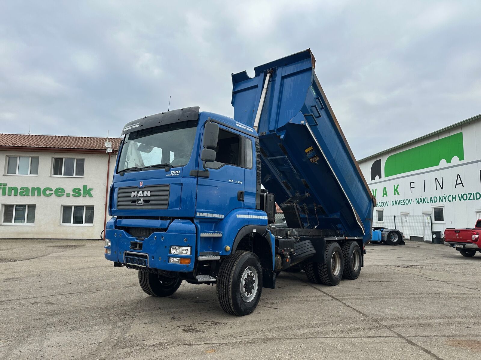 MAN TGA 33.430 6x6 16m3 jednostranný vyklápač VIN 26 3