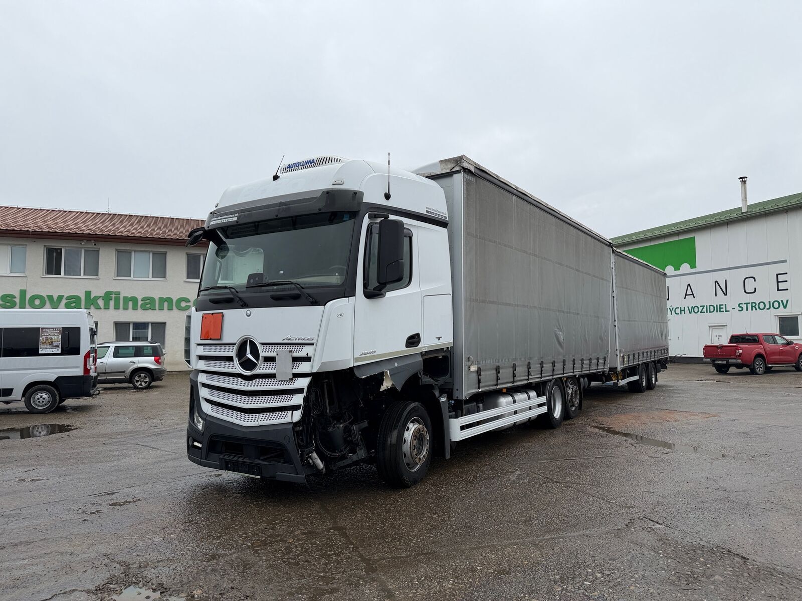 Mercedes Actros MP4 2545 VIN 802+324 2