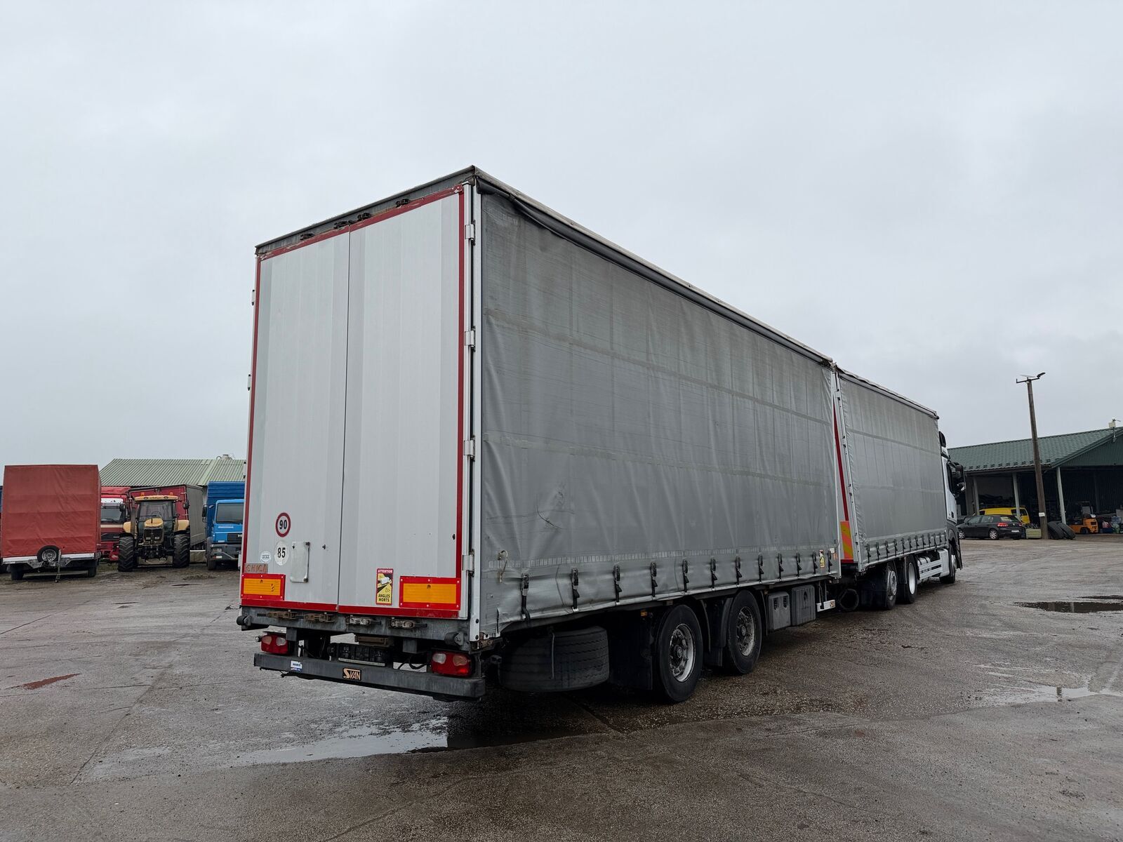 Mercedes Actros MP4 2545 VIN 802+324 3