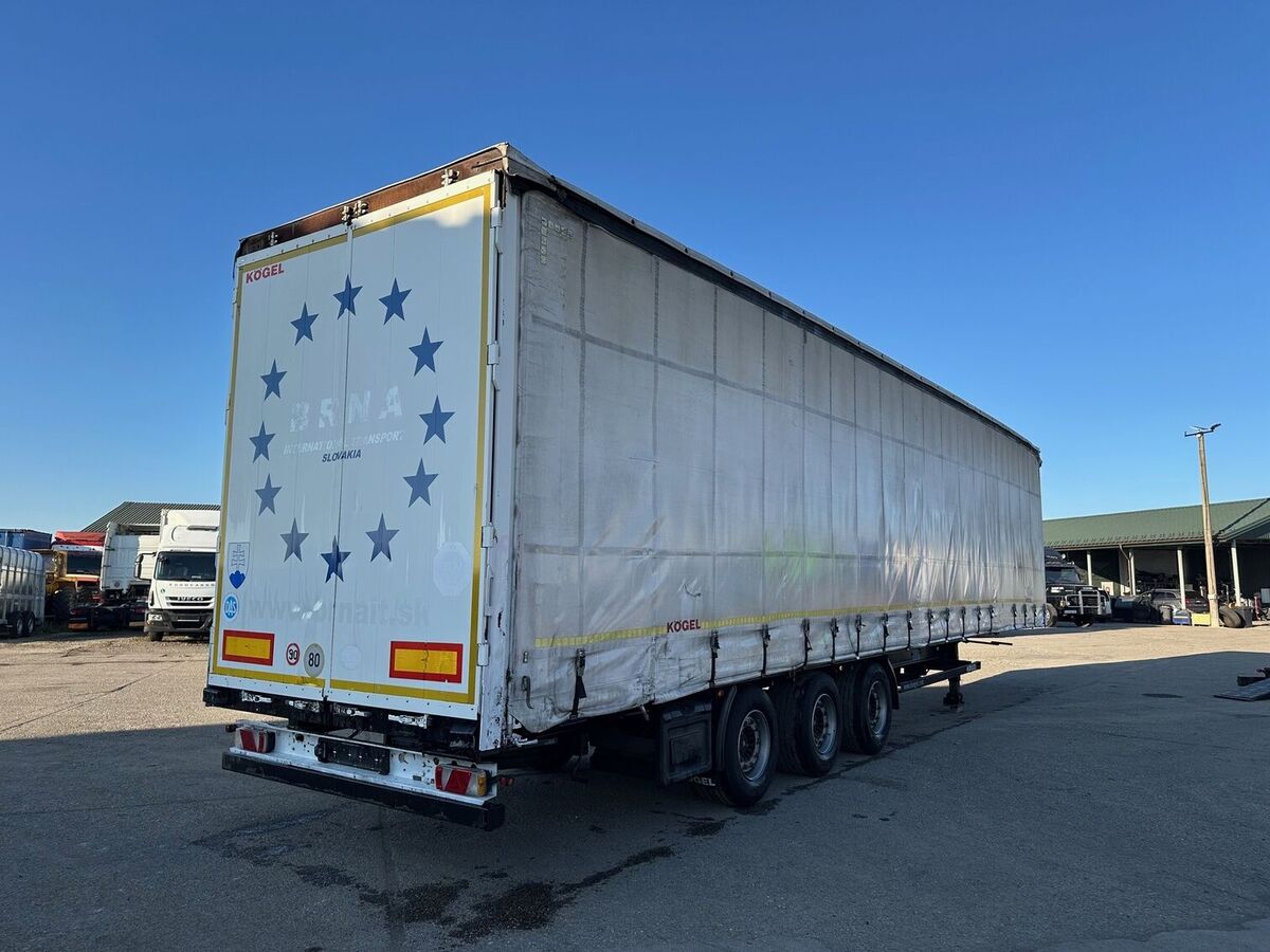 Kögel S24/SNCO LOWDECK trojstranka VIN 729 3