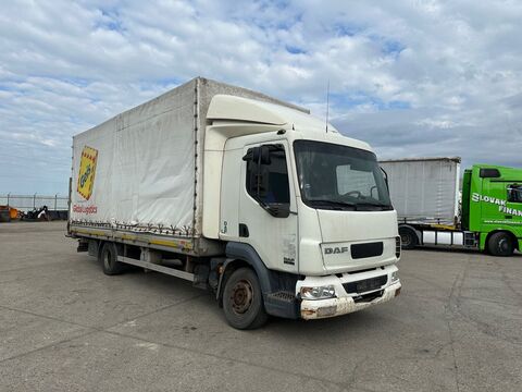 DAF FA LF 45.180 valník s plachtou + bočnice VIN 579