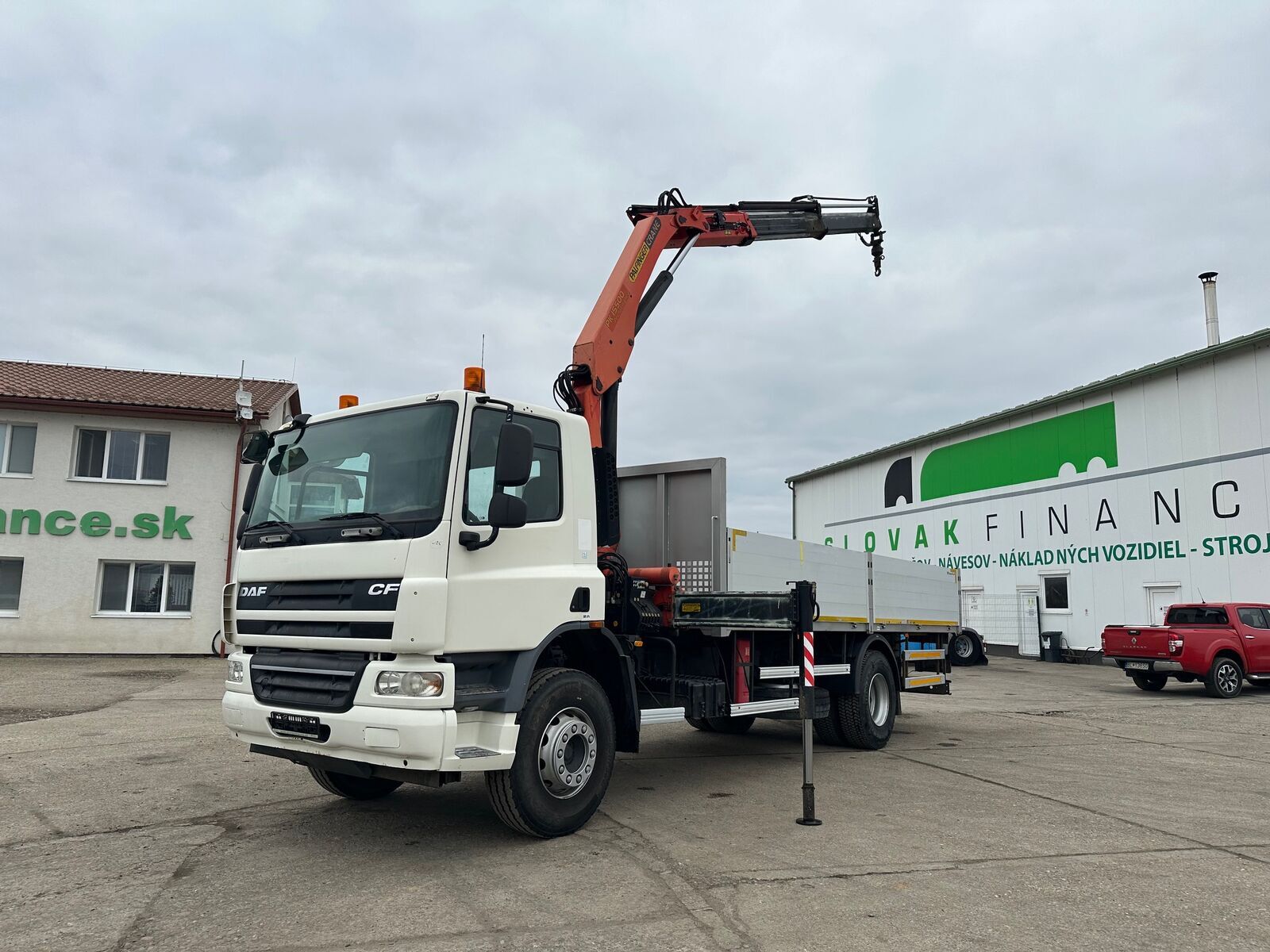 DAF CF 75.310 with crane PALFINGER, E5 vin 221 3