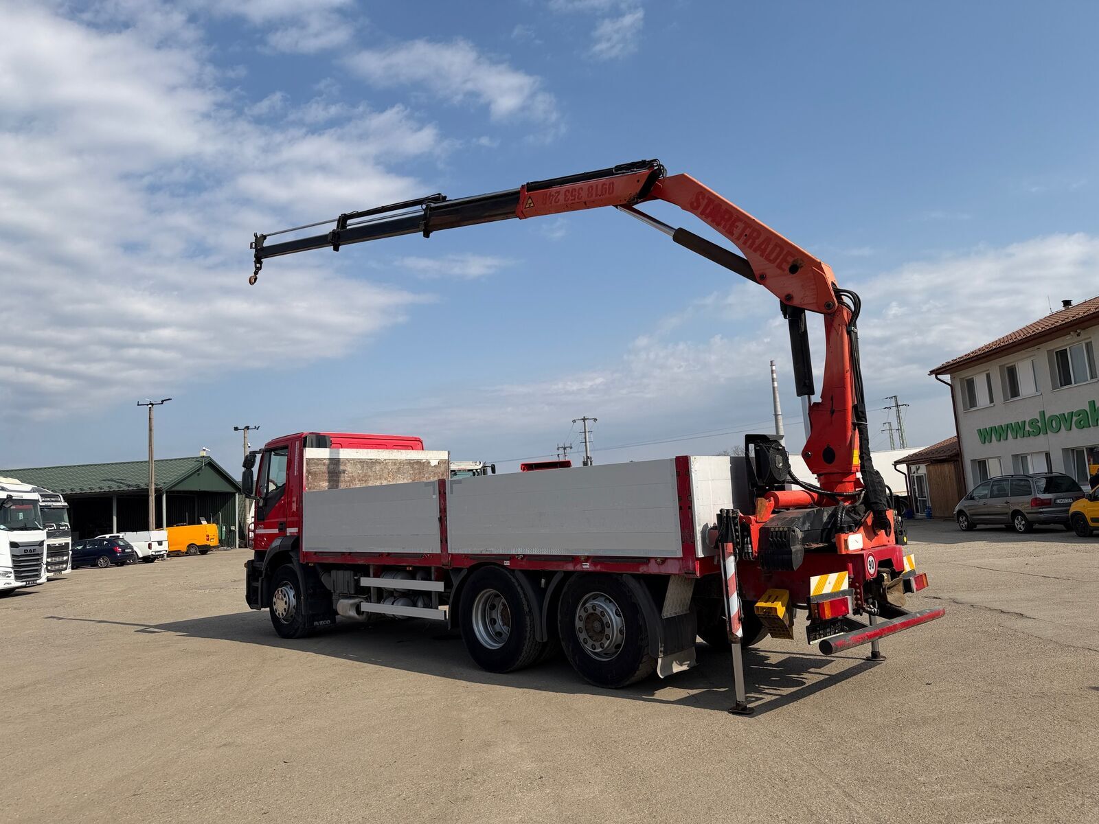 Iveco STRALIS ACTIVE DAY with crane, manual, E5 VIN 21 3