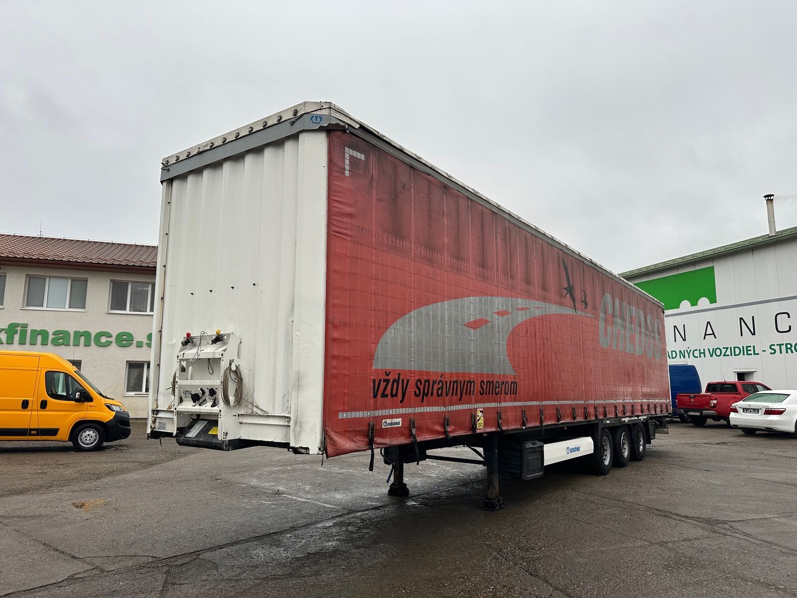 Krone SD LOWDECK trojstranka VIN 803 3