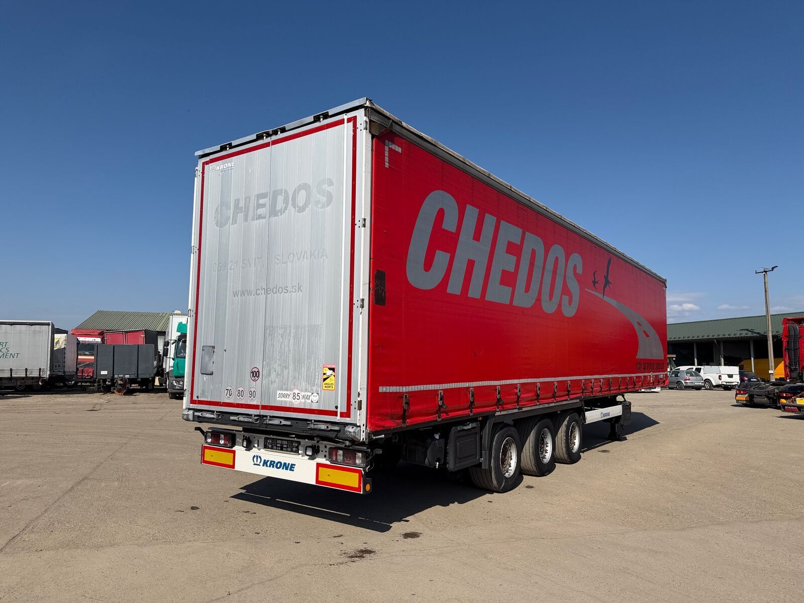 Krone SD LOWDECK trojstrannka VIN 900 3