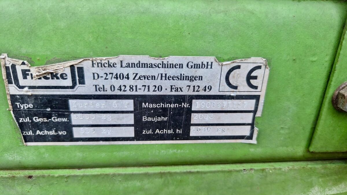 Fricke Kurier 6 T 2