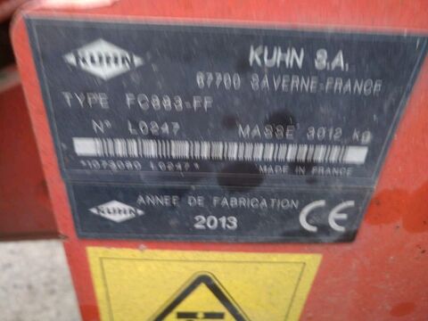 Kuhn 833 FF + FC 313 FF