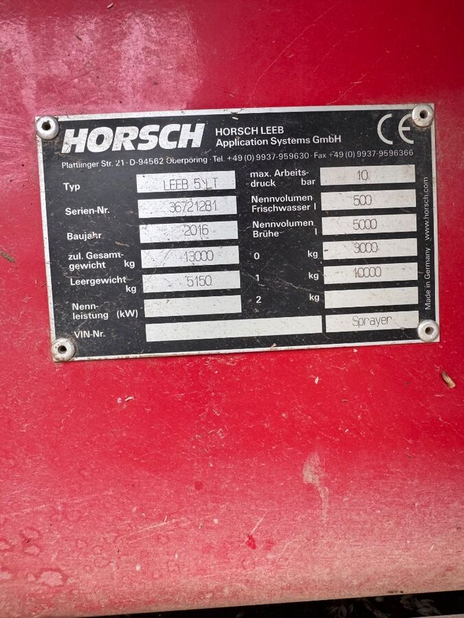Horsch LEEB 5 LT # 24M 2