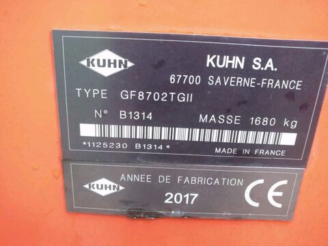 Kuhn GF 8702T-G2 Digidrive
