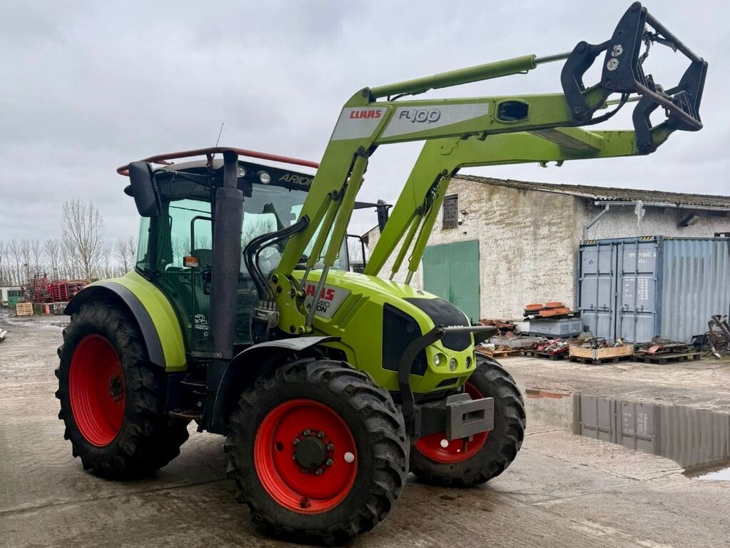 Claas Arion 410 + FL100 3