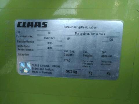 CLAAS Orbis 900 3T Maisgebiss