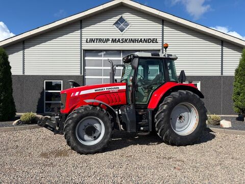 Massey Ferguson 6480 Dyna 6 med frontlift Meget Veldholdt