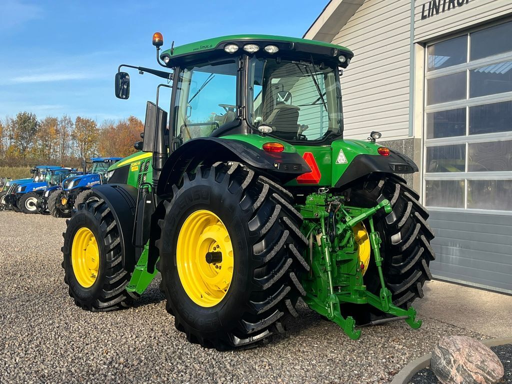 John Deere 7280R Næsten nye dæk, Autopower og frontlift sam 3