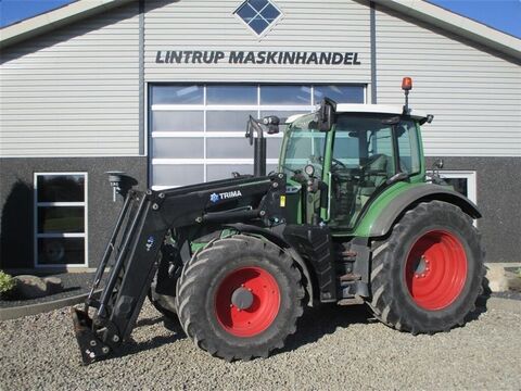 Fendt 514 Vario med frontlæsser og frontlift