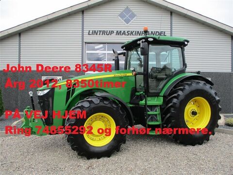 John Deere 8345R med frontlift